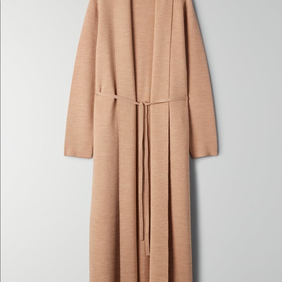 Kirby Duster Cardigan Beige NWOT - Picture 3 of 7